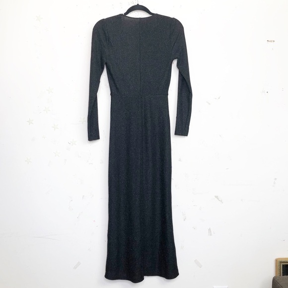 REFORMATION Carlye midi shimmer dress - Picture 2 of 9